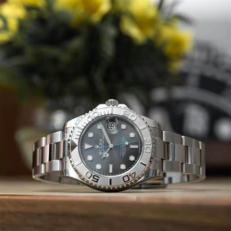 rolex yacht master 37 rhodium